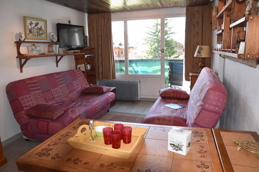 Skiverleih 2-Zimmer-Berghütte für 6 Personen (amar) - Résidence la Loubatière - Montgenèvre - Wohnzimmer