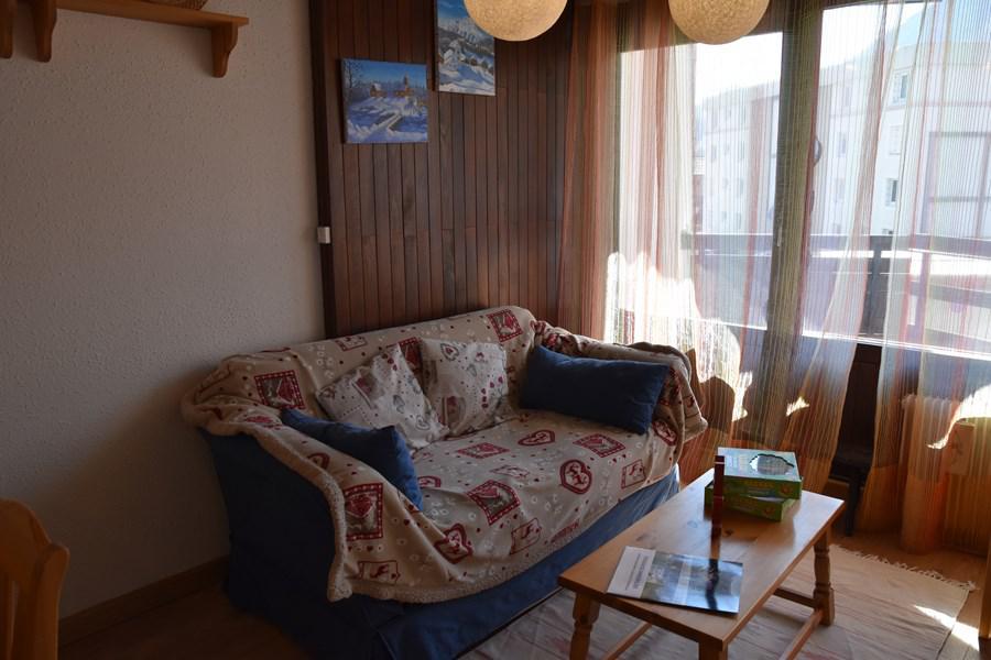 Wynajem na narty Apartament 2 pokojowy z alkową 6 osób (49) - Résidence la Loubatière - Montgenèvre - Kanapą