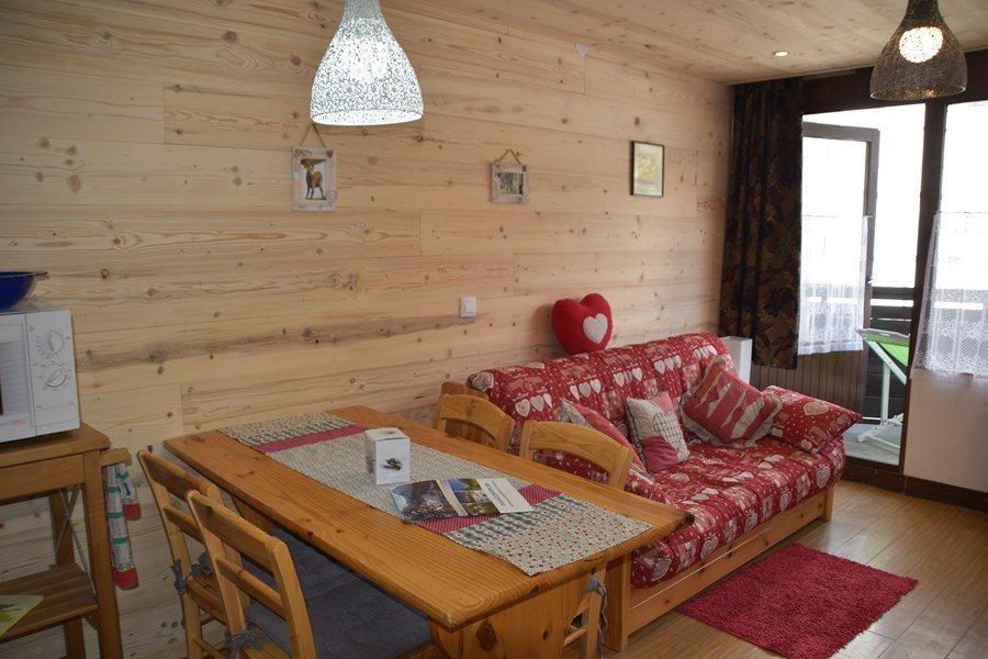 Ski verhuur Studio bergnis 4 personen (55) - Résidence la Loubatière - Montgenèvre - Woonkamer