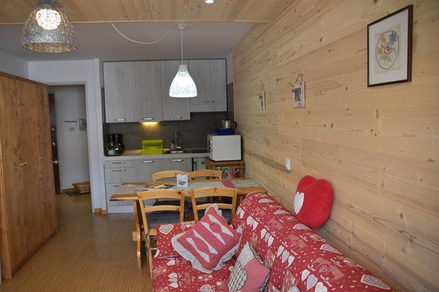 Location au ski Studio coin montagne 4 personnes (55) - Résidence la Loubatière - Montgenèvre - Séjour