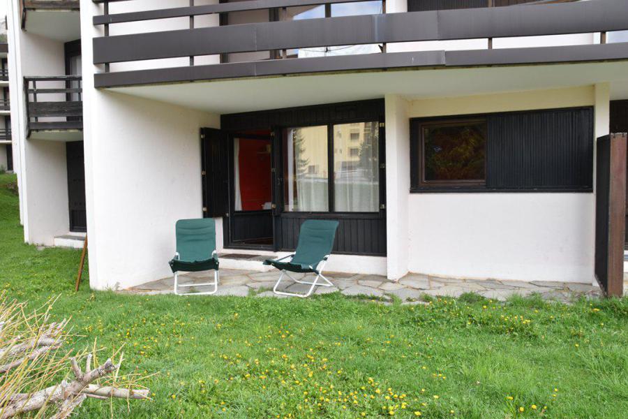 Skiverleih Studio Schlafnische 4 Personen (BLAYO) - Résidence la Loubatière - Montgenèvre - Terrasse