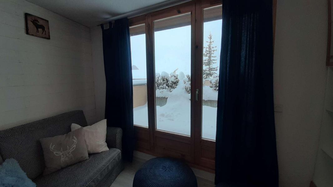 Аренда на лыжном курорте Апартаменты 3 комнат 4 чел. (107) - Résidence la Plane - Montgenèvre - Банкетка выдвижная кровать