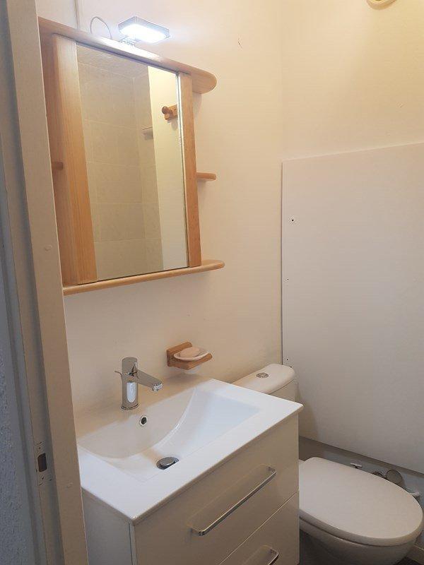 Ski verhuur Studio 4 personen (PONC) - Résidence la Renardière - Montgenèvre - Badkamer