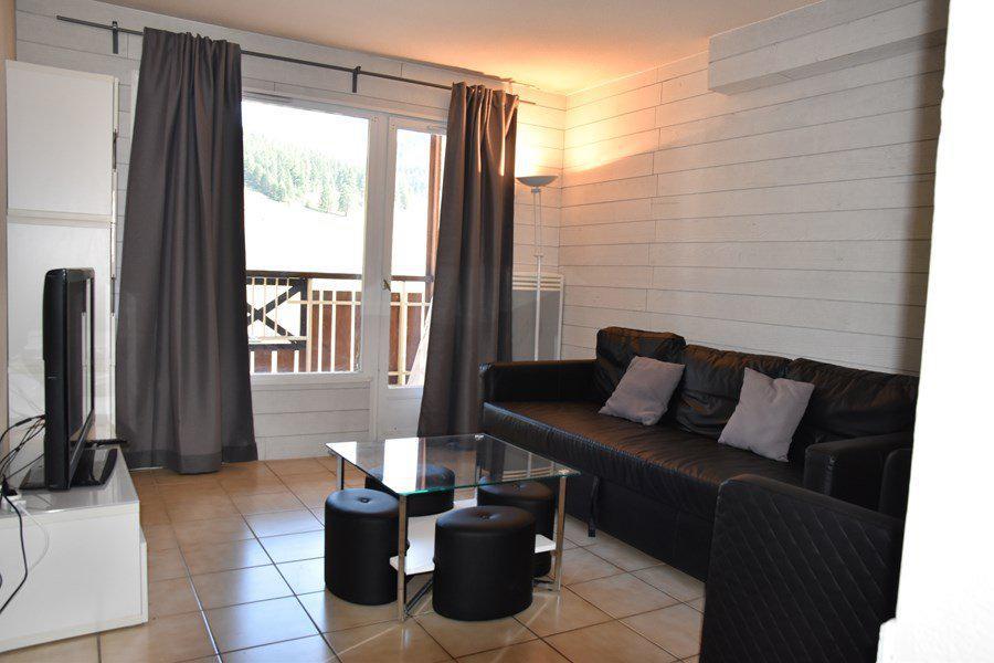 Rent in ski resort 4 room duplex apartment 6 people (205) - Résidence le Golf - Montgenèvre - Living room