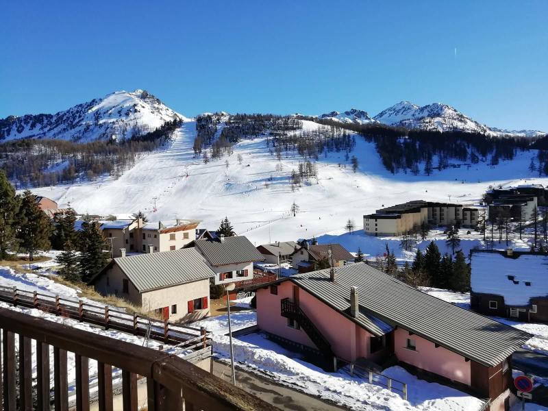 Ski verhuur Appartement duplex 3 kamers 6 personen (LAUGAR) - Résidence le Lauzin - Montgenèvre