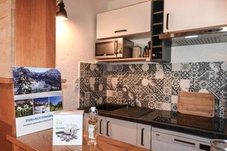 Alquiler al esquí Apartamento cabina 2 piezas para 6 personas (A57) - Résidence les Anges - Montgenèvre - Cocina