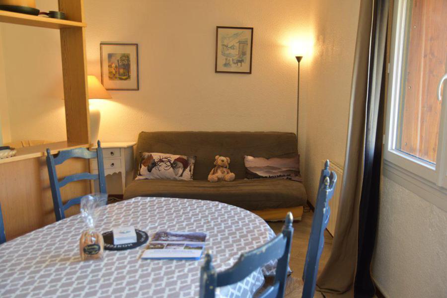 Ski verhuur Appartement 2 kamers bergnis 6 personen (A36) - Résidence les Anges - Montgenèvre - Woonkamer