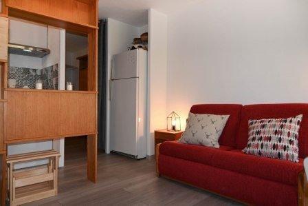 Ski verhuur Appartement 2 kamers bergnis 6 personen (A57) - Résidence les Anges - Montgenèvre - Woonkamer