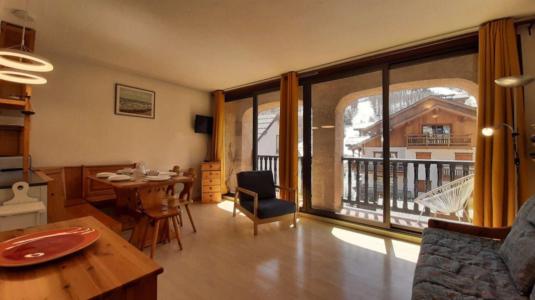 Ski verhuur Appartement 3 kamers 7 personen (OTT10) - Résidence les Bardeaux - Montgenèvre - Woonkamer