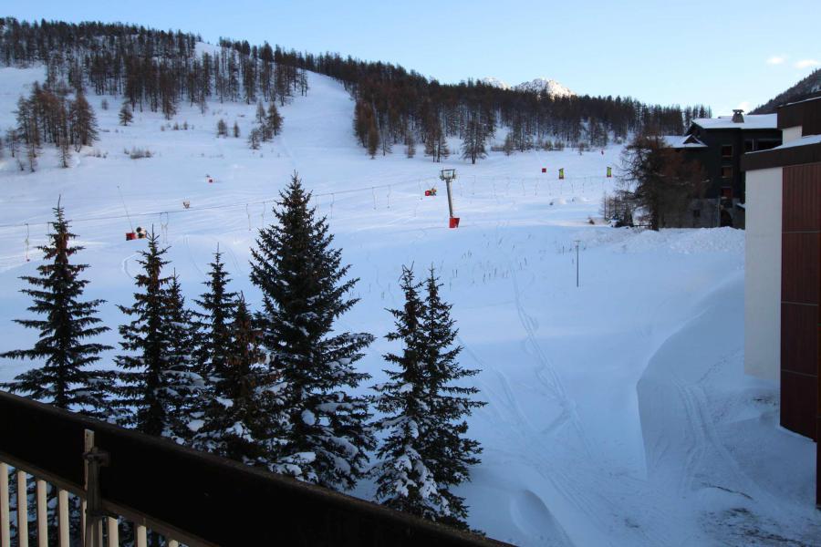 Skiverleih 2-Zimmer-Berghütte für 6 Personen (329-2) - Résidence les Chalmettes 1 - Montgenèvre - Terrasse