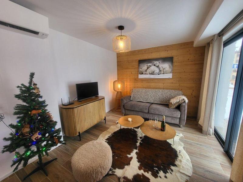 Rent in ski resort 3 room apartment 6 people (01) - Voie Lactee - Montgenèvre - Living room
