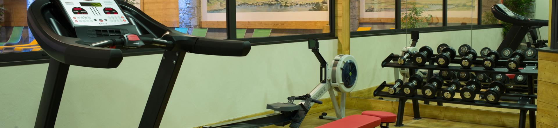 Location au ski Résidence Boutique Le Napoléon - Montgenèvre - Espace fitness