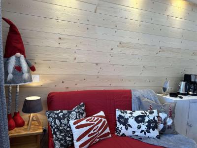 Ski verhuur Studio bergnis 4 personen (F105) - La Résidence Ferme d'Augustin - Montgenèvre - Woonkamer