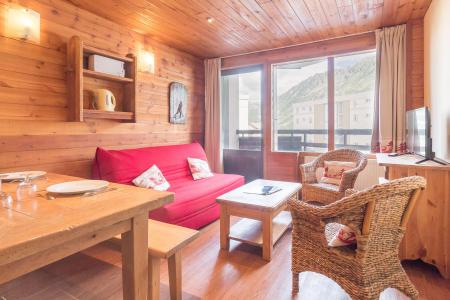 Skiverleih 2-Zimmer-Berghütte für 6 Personen (SOLERO) - La Résidence la Loubatière - Montgenèvre - Wohnzimmer