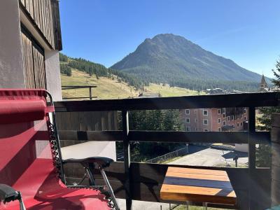 Rent in ski resort Studio 2 people (GEY141) - La Résidence la Loubatière - Montgenèvre - Balcony