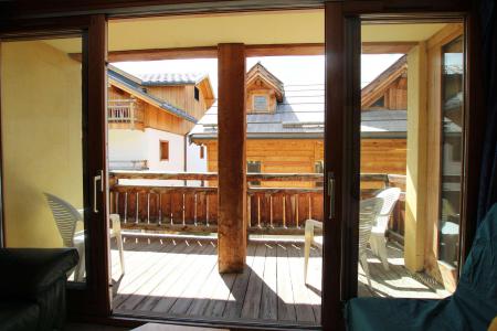 Ski verhuur Appartement 3 kamers 6 personen (045) - La Résidence la Tourmente - Montgenèvre - Woonkamer