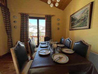 Ski verhuur Appartement 4 kamers mezzanine 8 personen (640-202) - La Résidence le Picamont - Montgenèvre - Woonkamer