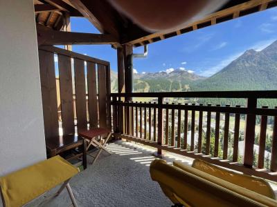 Ski verhuur Appartement 2 kamers bergnis 4 personen (630-410) - La Résidence le Plein Soleil - Montgenèvre - Balkon