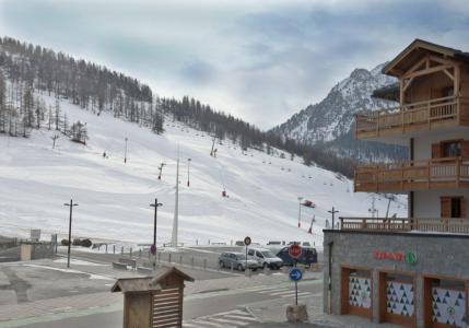 Skiverleih 2-Zimmer-Appartment für 4 Personen (NG10) - La Résidence Neige et Golf - Montgenèvre - Terrasse