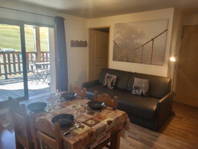 Ski verhuur Appartement 2 kamers 4 personen (NG9) - La Résidence Neige et Golf - Montgenèvre - Woonkamer