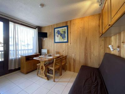 Ski verhuur Studio bergnis 4 personen (LOD16) - Résidence Central Station - Montgenèvre - Woonkamer