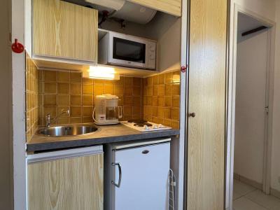 Skiverleih Studio Schlafnische 4 Personen (LOD16) - Résidence Central Station - Montgenèvre - Kochnische