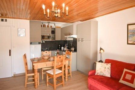 Ski verhuur Studio 4 personen (2) - Résidence l'Alpet - Montgenèvre - Woonkamer