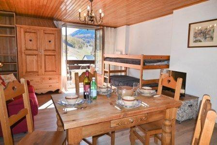 Ski verhuur Studio 4 personen (2) - Résidence l'Alpet - Montgenèvre - Woonkamer