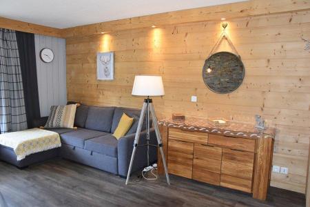 Rent in ski resort 2 room apartment 8 people (B374) - Résidence la Chamoisière - Montgenèvre - Living room