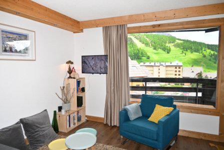 Ski verhuur Appartement 2 kamers 5 personen (B358) - Résidence la Chamoisière - Montgenèvre - Appartementen