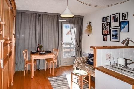 Skiverleih Studio Schlafnische 4 Personen (A210) - Résidence la Chamoisière - Montgenèvre - Wohnzimmer
