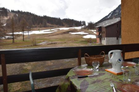 Location au ski Appartement 2 pièces 4 personnes (B38) - Résidence la Ferme d'Augustin - Montgenèvre - Balcon