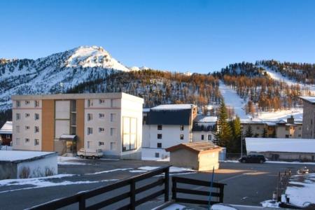 Ski verhuur Studio 4 personen (42) - Résidence la Loubatière - Montgenèvre - Balkon