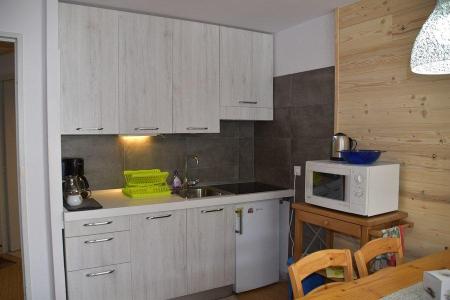 Location au ski Studio coin montagne 4 personnes (55) - Résidence la Loubatière - Montgenèvre - Kitchenette