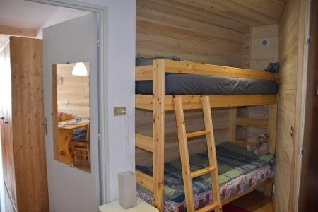 Skiverleih Studio Schlafnische 4 Personen (55) - Résidence la Loubatière - Montgenèvre - Offener Schlafbereich