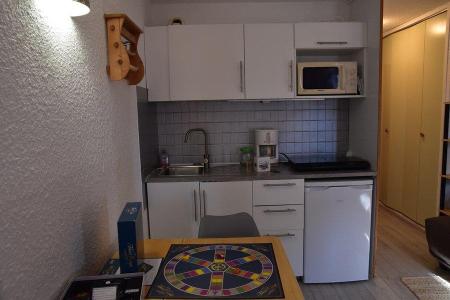 Location au ski Studio 4 personnes (PONC) - Résidence la Renardière - Montgenèvre - Kitchenette