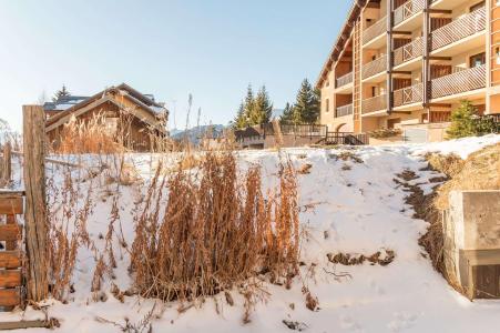 Аренда на лыжном курорте Квартира студия со спальней для 6 чел. (GEFFROY) - Résidence le Brigou - Montgenèvre - зимой под открытым небом