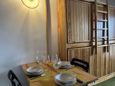 Ski verhuur Studio 2 personen (540-16) - Résidence Le Sommet - Montgenèvre - Woonkamer