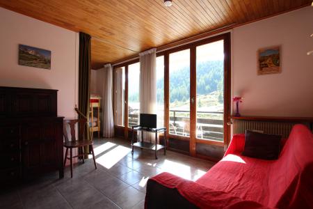 Skiverleih Studio Schlafnische für 4 Personen (PERRY) - Résidence le Transalpin - Montgenèvre - Wohnzimmer