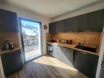 Location au ski Appartement 3 pièces 5 personnes (Chaberton) - Résidence Vialattea - Montgenèvre - Cuisine