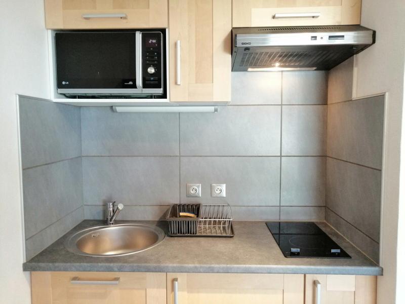 Wynajem na narty Apartament 2 pokojowy 4 osób (48) - La Résidence le Praz des Esserts - Morillon - Aneks kuchenny