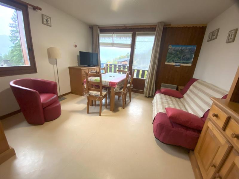 Ski verhuur Appartement 3 kamers 6 personen (226) - Résidence Criou - Morillon - Woonkamer