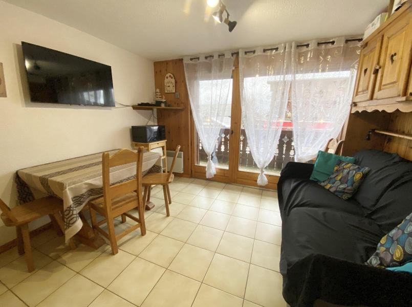 Ski verhuur Studio bergnis 4 personen (15) - Résidence Edelweiss - Morillon - Woonkamer