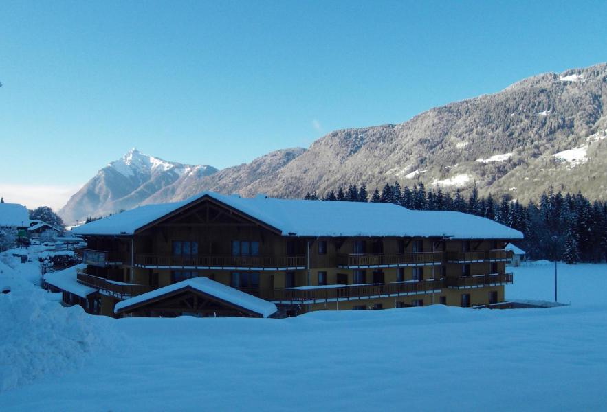 Location au ski Résidence Grand Massif - Morillon - Extérieur hiver