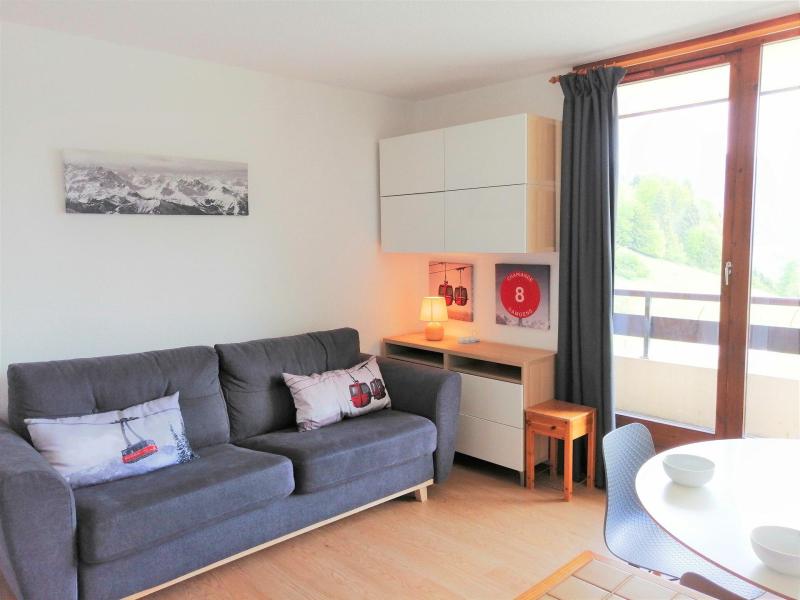 Skiverleih Studio Schlafnische 4 Personen (2104) - Résidence le Grand Horizon - Morillon - Wohnzimmer