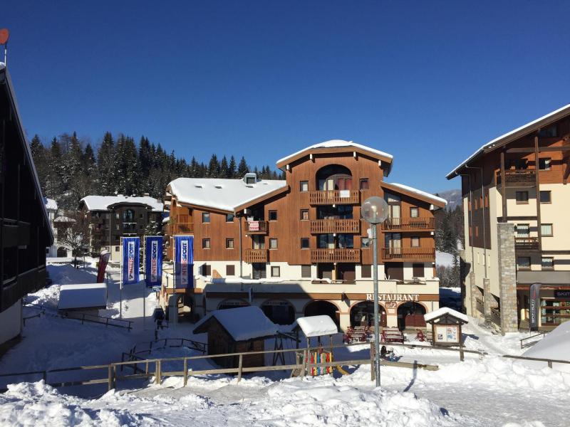 Ski verhuur Résidence les Arcades - Morillon - Binnen