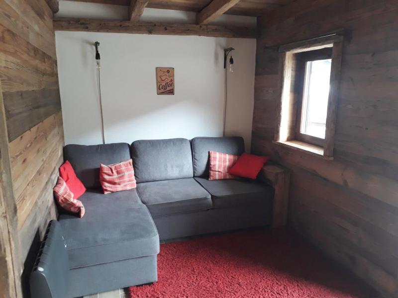 Ski verhuur Appartement 4 kamers 7 personen (108) - Résidence les Arcades - Morillon - Woonkamer