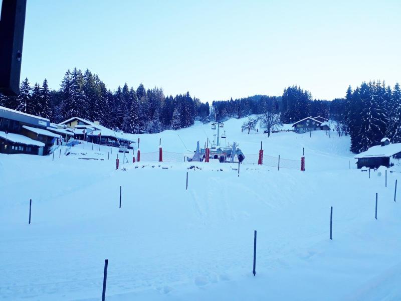 Location au ski Appartement 3 pièces 7 personnes (26) - Résidence les Eterlous - Morillon - Extérieur hiver