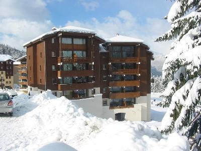 Rent in ski resort 3 room apartment 4 people (08) - Résidence les Hauts des Esserts - Morillon - Winter outside