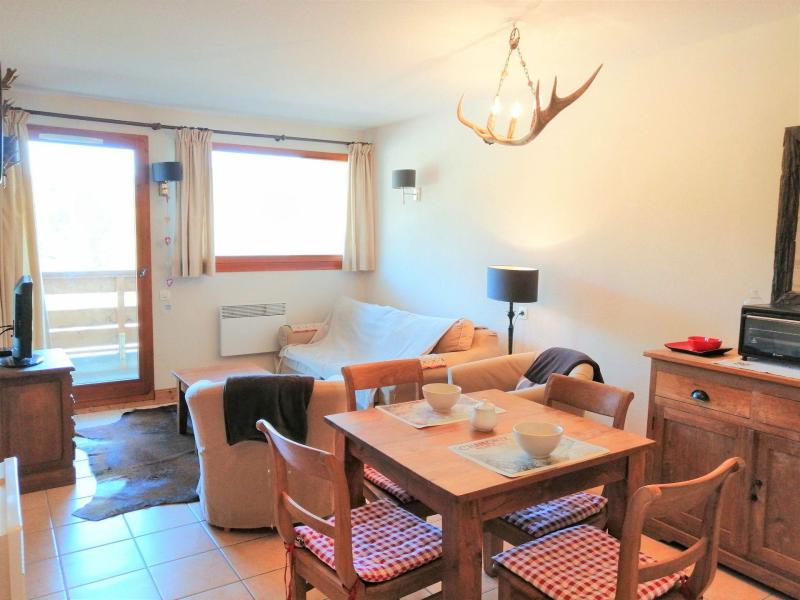 Rent in ski resort 2 room apartment 4 people (JABA04) - Résidence les Jardins Alpins - Morillon - Living room